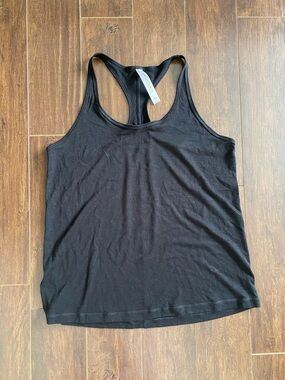 Lorna Jane Black Racerback Tank Top